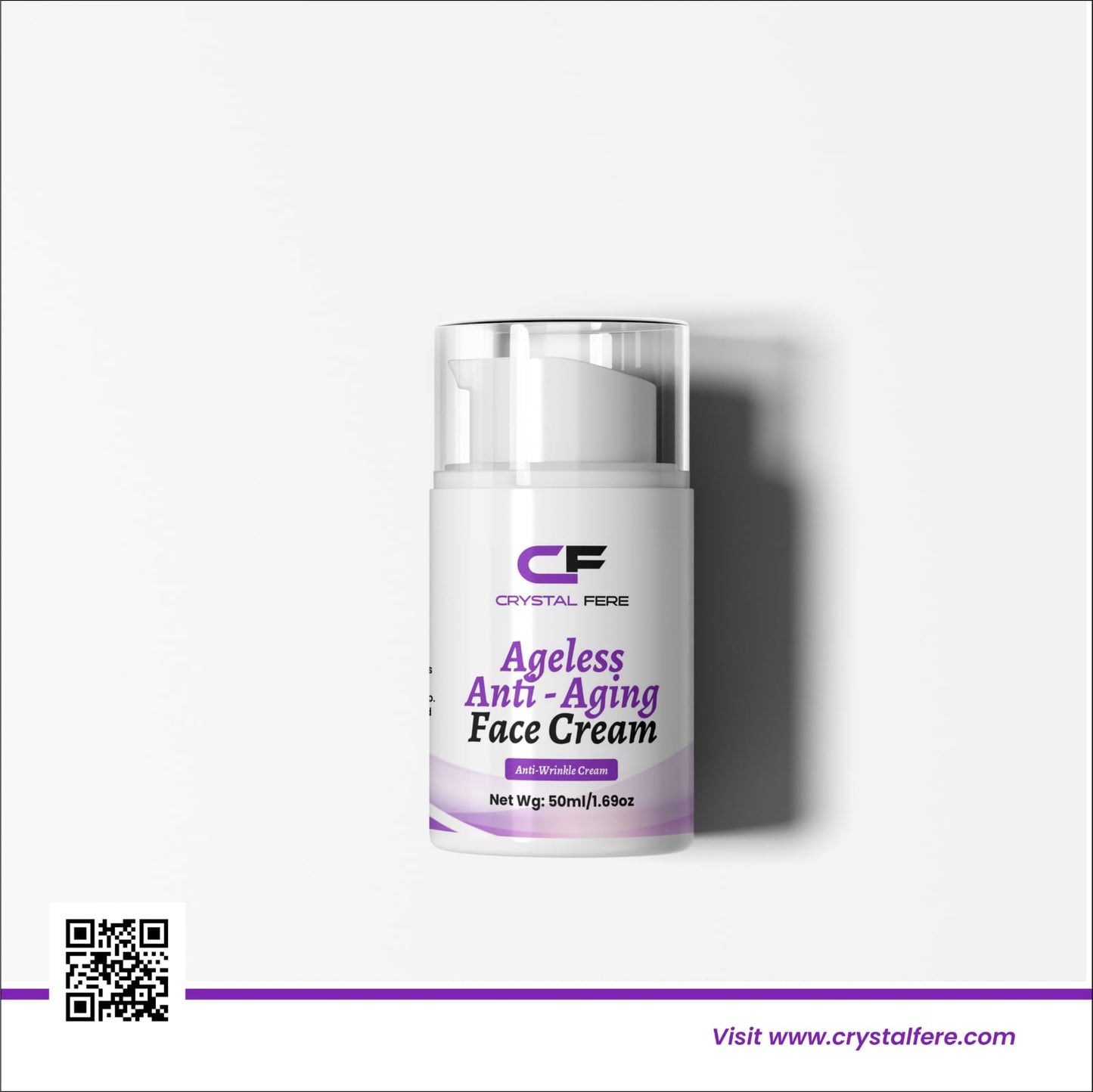 Ageless Anti - Aging Face Cream - crystalfere collectibleCrystal fere