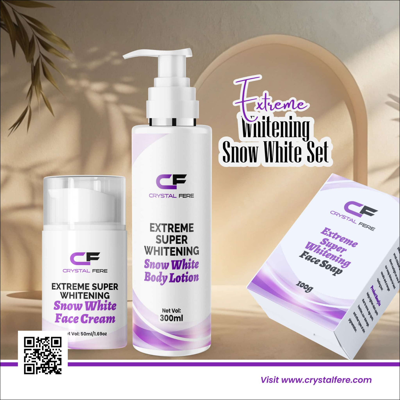 Extreem whitening set. - crystalfere collectiblecrystalfere collectible