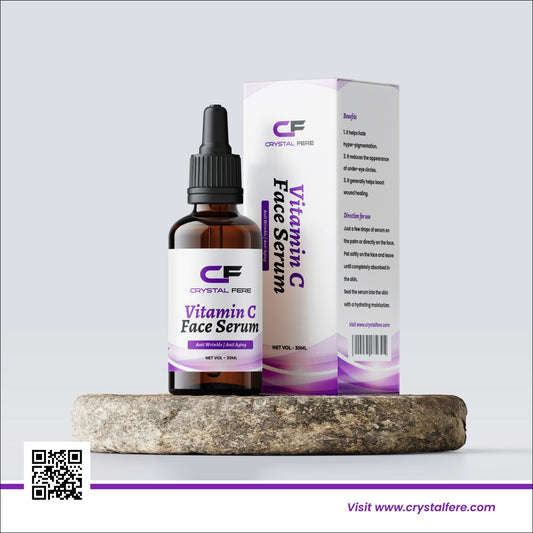 Vitamin c serum - for brightening - crystalfere collectiblecrystalfere
