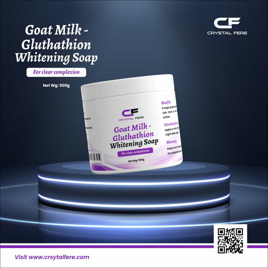 Goat Milk Gluthathion Whitening soap - crystalfere collectibleCrystal fere