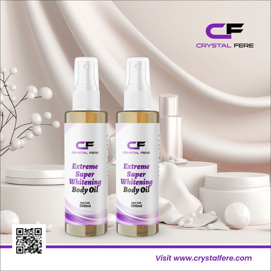 Extreme super whitening body oil - crystalfere collectibleCrystal fere