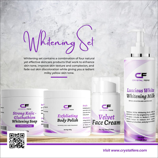 Super Whitening set - crystalfere collectibleCrystal fere