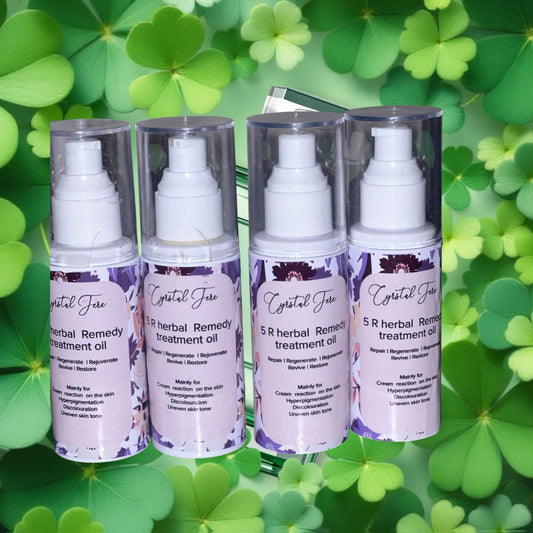 5 R herbal Remedy Treatment oil - crystalfere collectibleCrystal fere