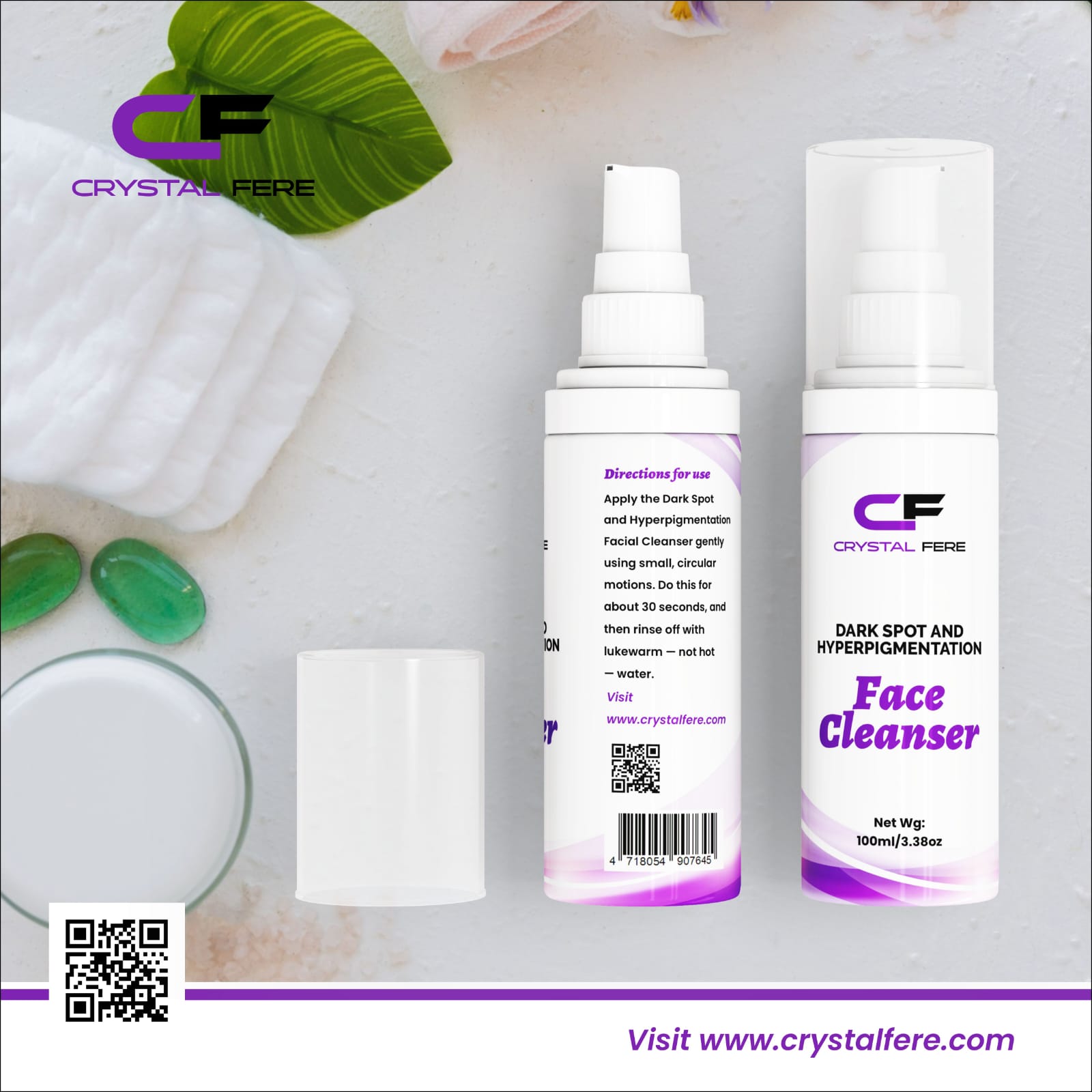 Face Cleanser - crystalfere collectibleCrystal fere - hydrating glow face treatment cream for glowing skin
hydrating face cream for dry and dehydrated skin
glowing skin moisturizer face treatment cream