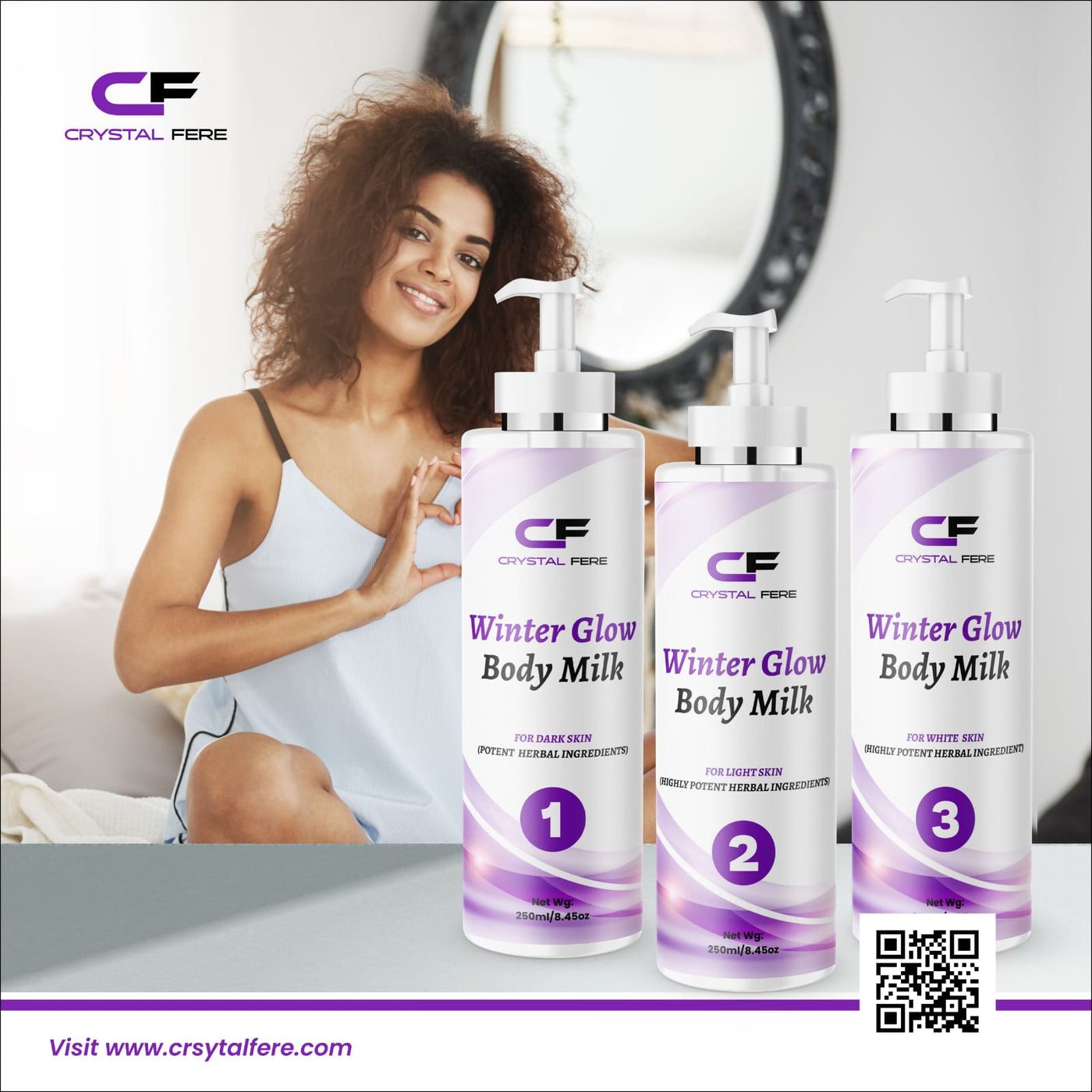 Winter Glow Body Milk - crystalfere collectibleCrystal fere