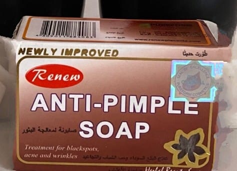 Anti Pimple Face Soap - crystalfere collectibleCrystal fere