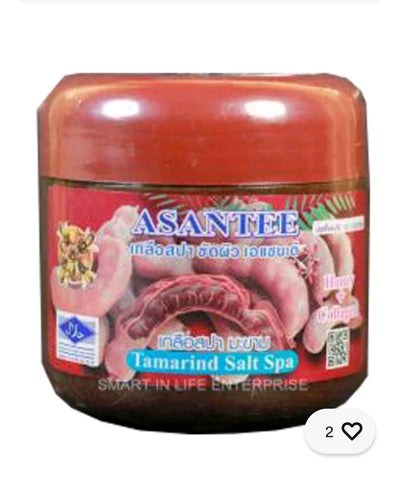 Asantee Tamarind Spa Salt Scrub - crystalfere collectibleCrystal fere