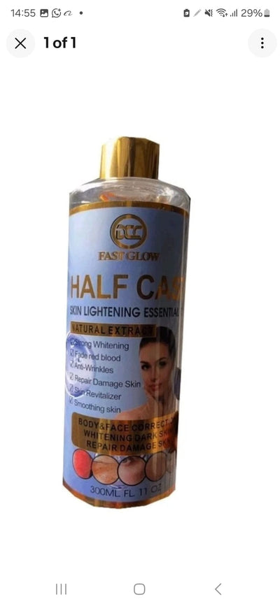 Fast Glow half Cast Skin Lightening Essential - crystalfere collectibleCrystal fere
