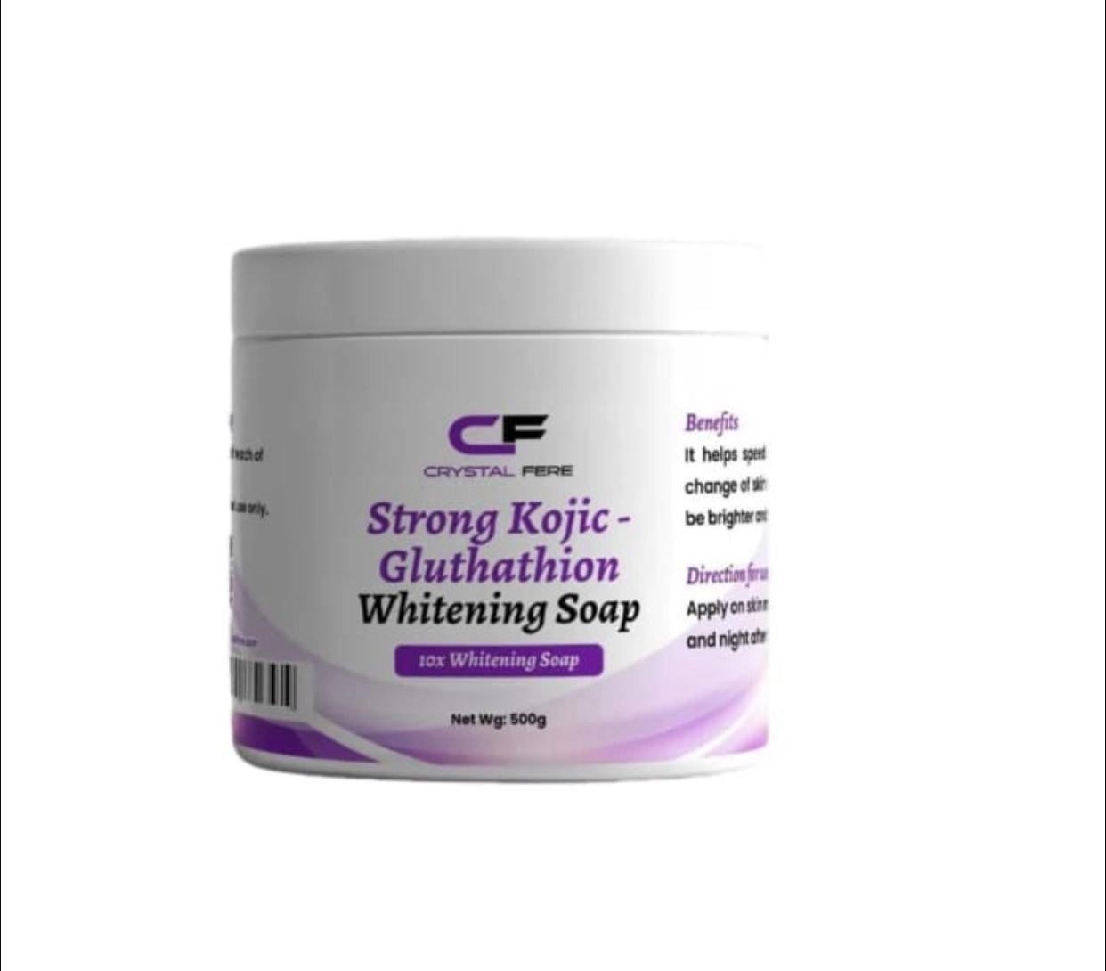 strong kojic Gluthathion Whitening soap - crystalfere collectibleCrystal fere
