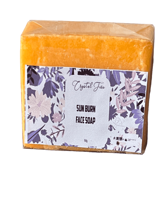 Sunburn face soap - crystalfere collectiblecrystalfere