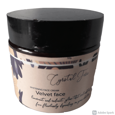 Velvet Face Whitening Face Cream - crystalfere collectiblecrystalfere